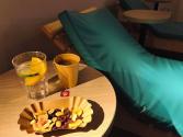 Relaxation and refreshments