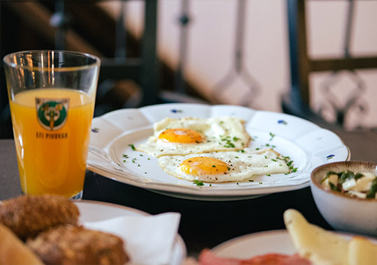 breakfast in Brno